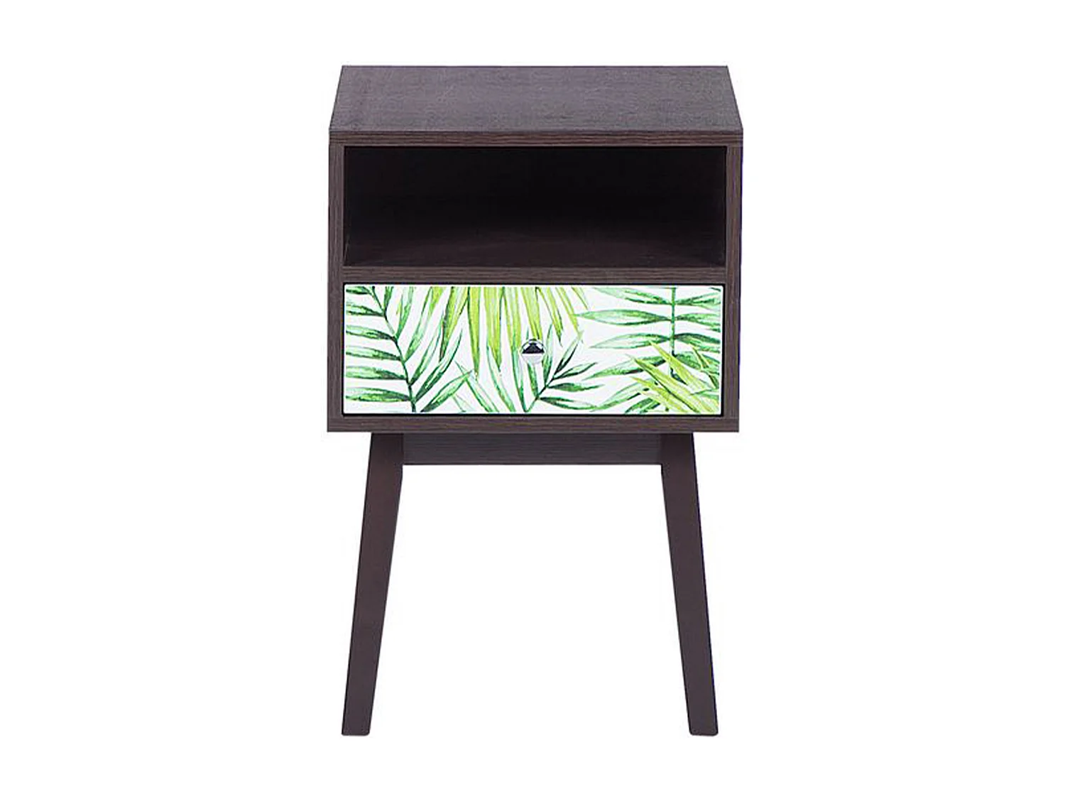 Comodino 1 cassetto RODES Marrone scuro