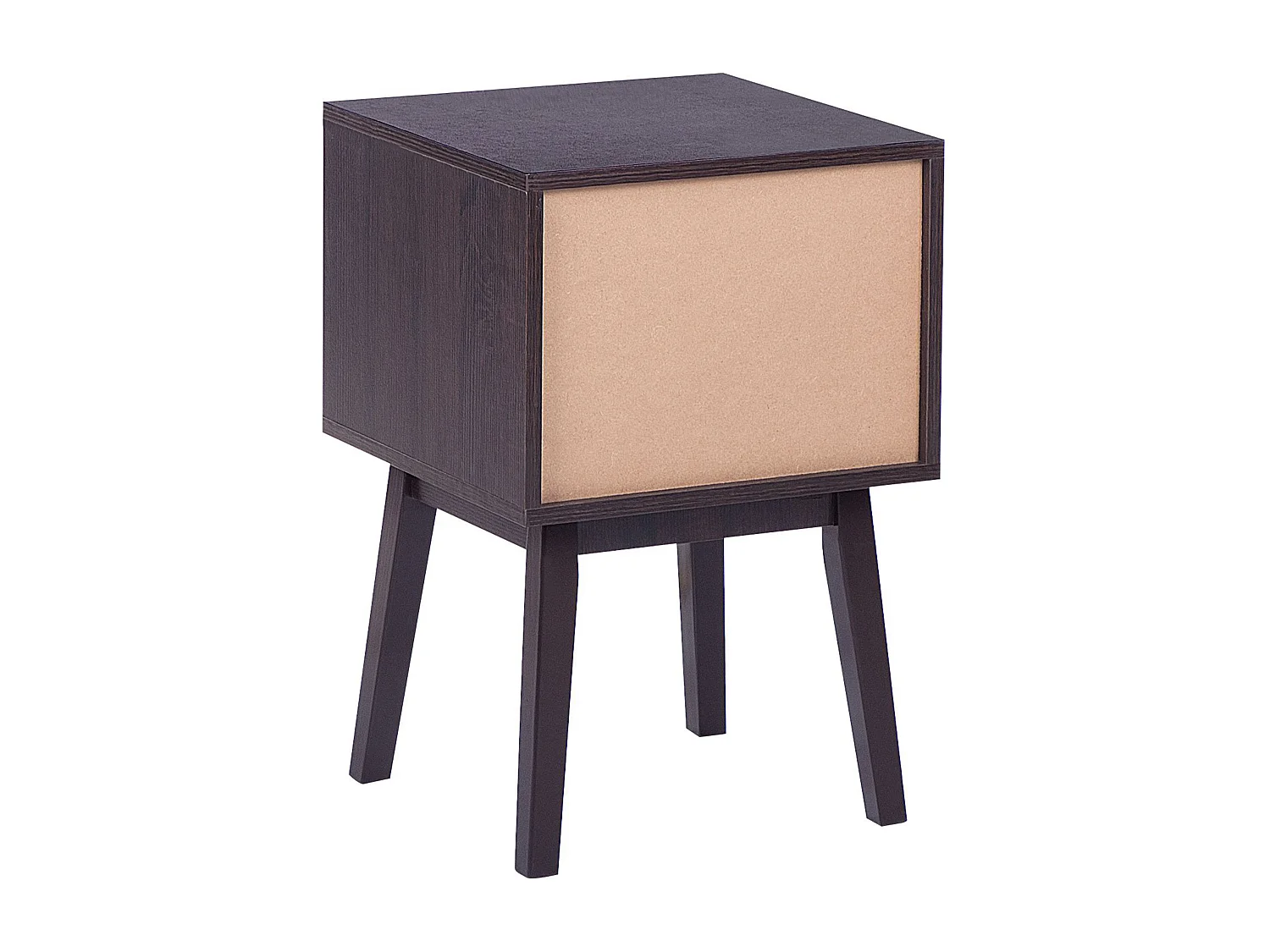 Comodino 1 cassetto RODES Marrone scuro