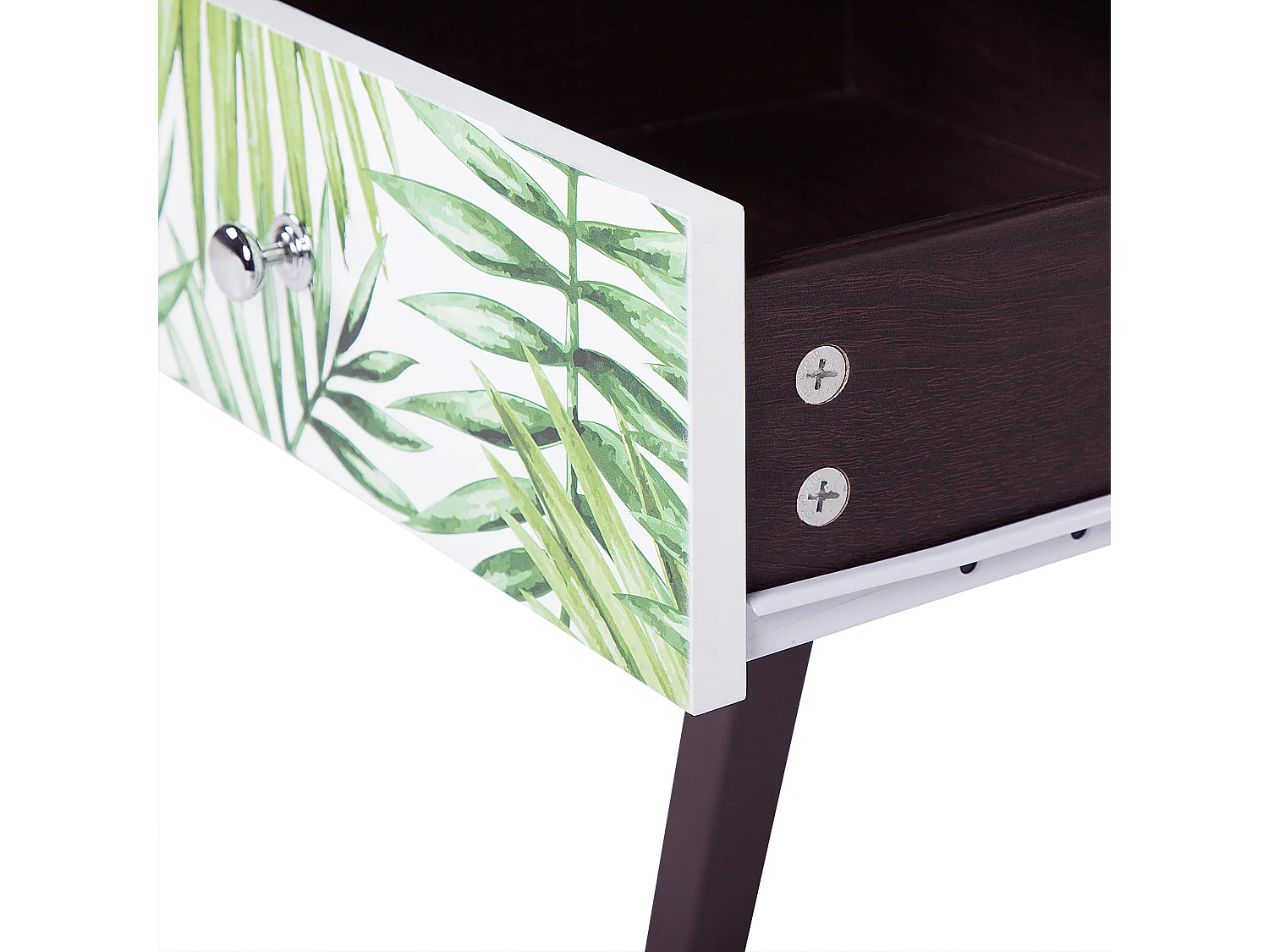 Comodino 1 cassetto RODES Marrone scuro