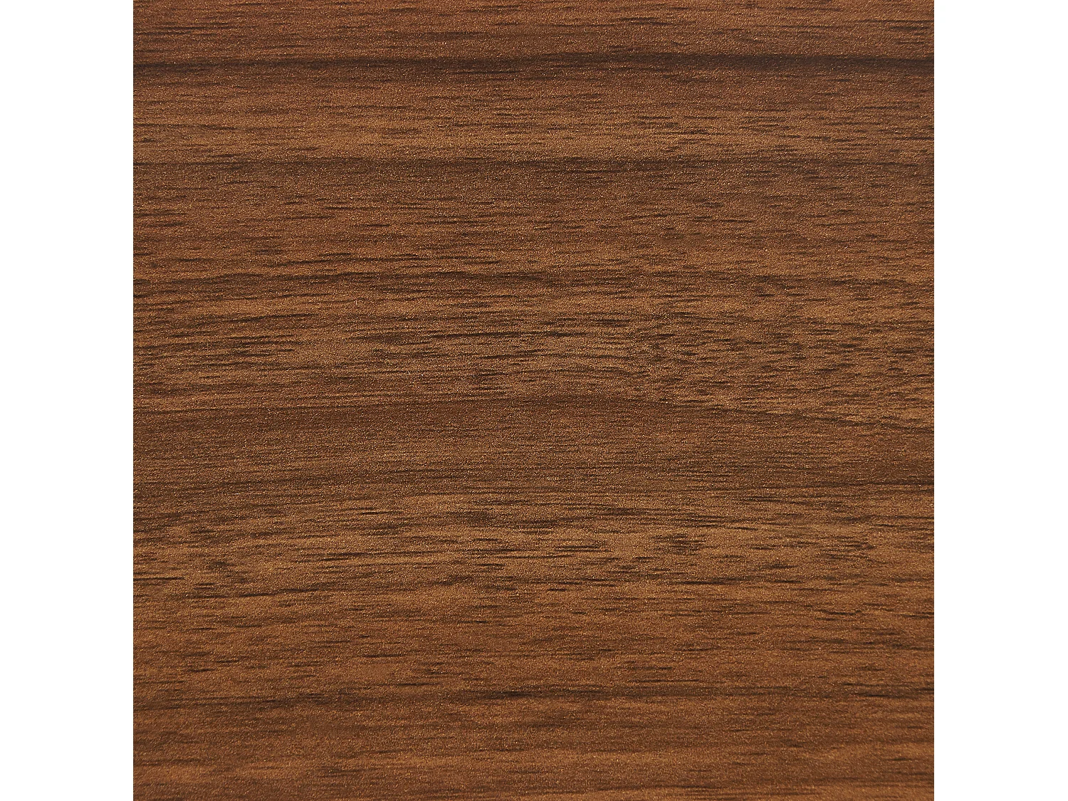 Moderner Nachttisch dunkler Holzfarbton / weiss 2 Schubladen Nueva