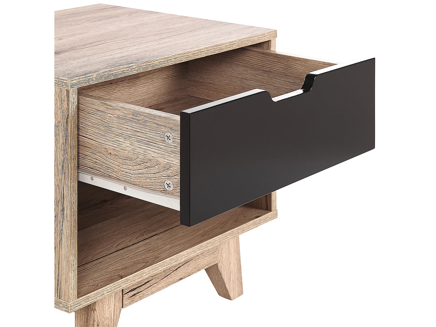 Table de nuit à 1 tiroir SPENCER Noir