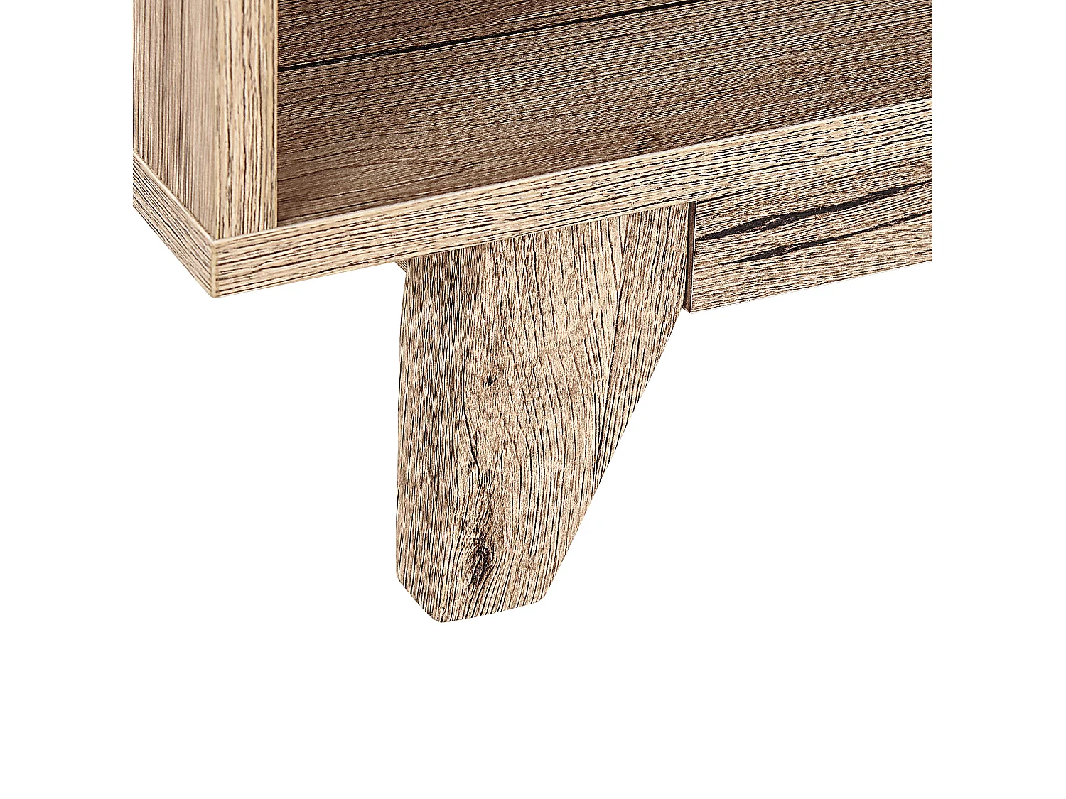1 Drawer Bedside Table SPENCER Black