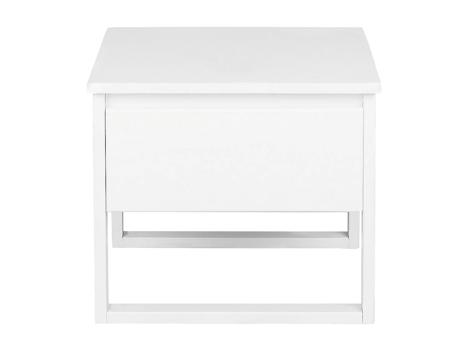 Table de nuit à 1 tiroir GIULIA Bois de pin Blanc