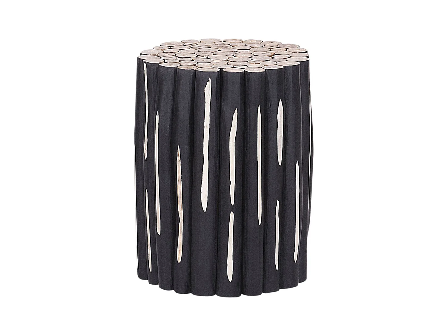 Table d'appoint ALTATA Teck Noir