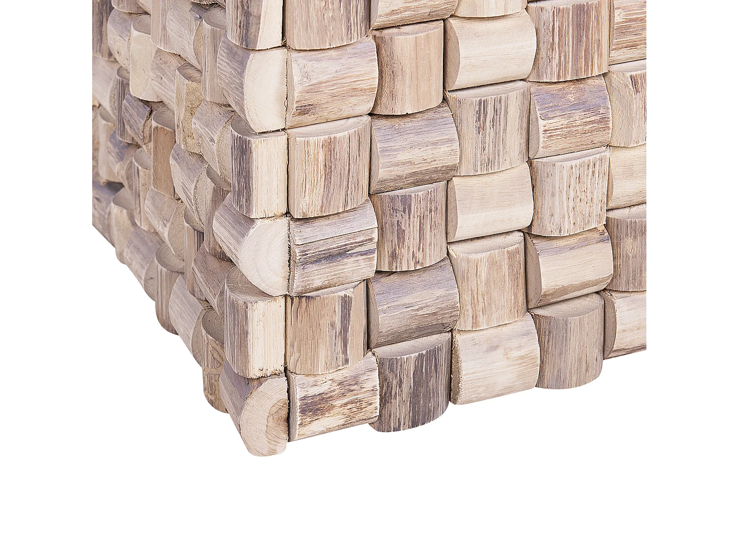 Table d'appoint CAJEME Teck Marron clair