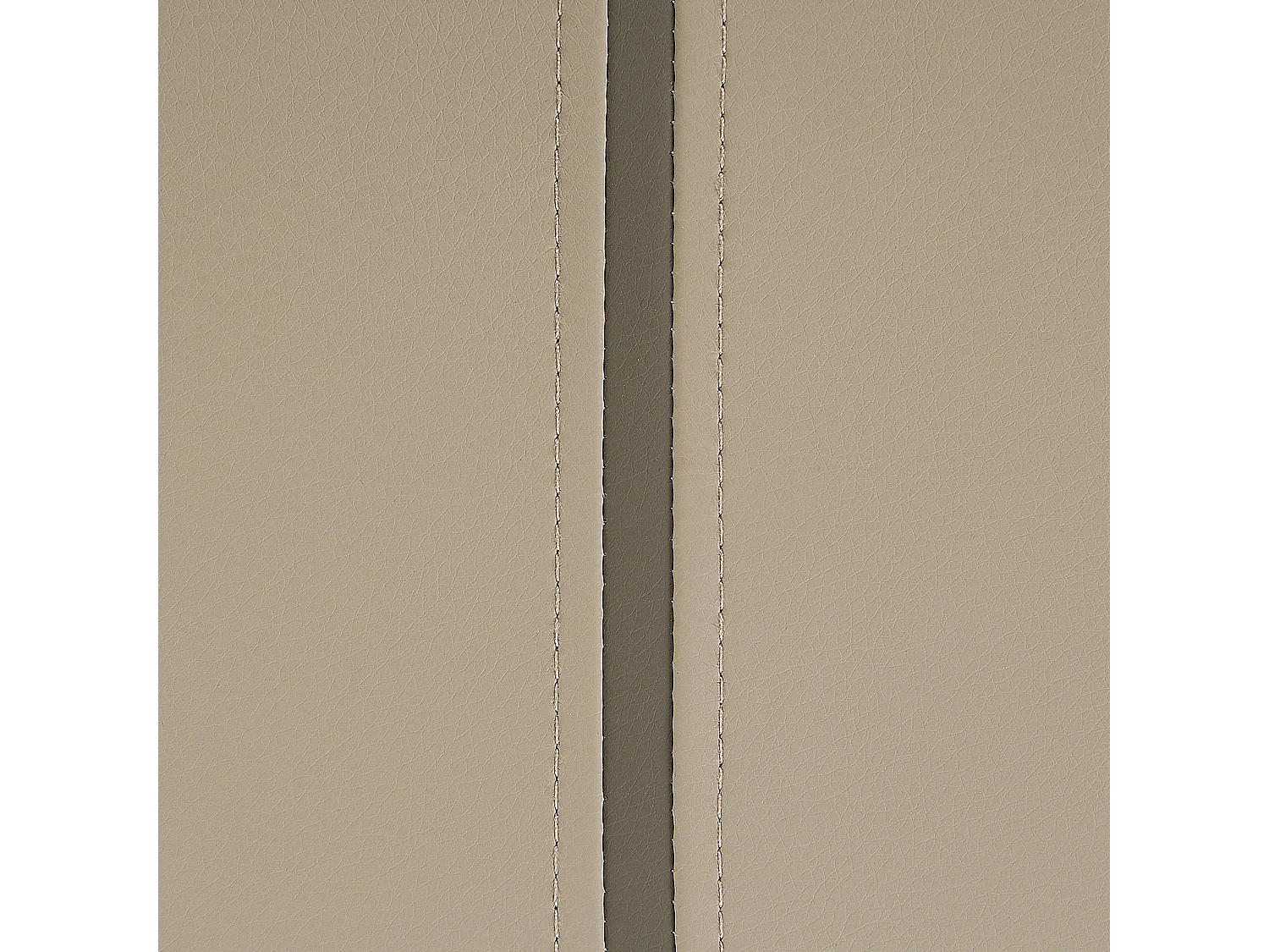 Mesita de noche BETIN Piel sintética Beige