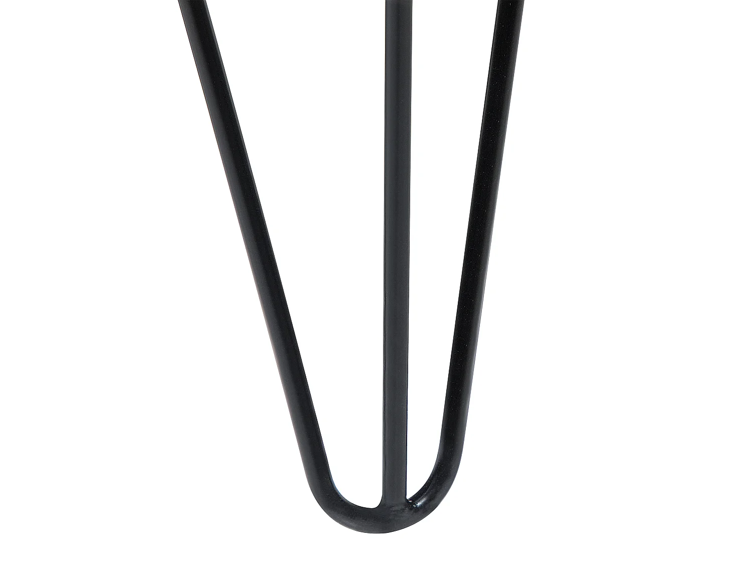 Nachttisch dunkler Holzfarbton mit 2 Schubladen in Weiß im Retro Stil Arvin