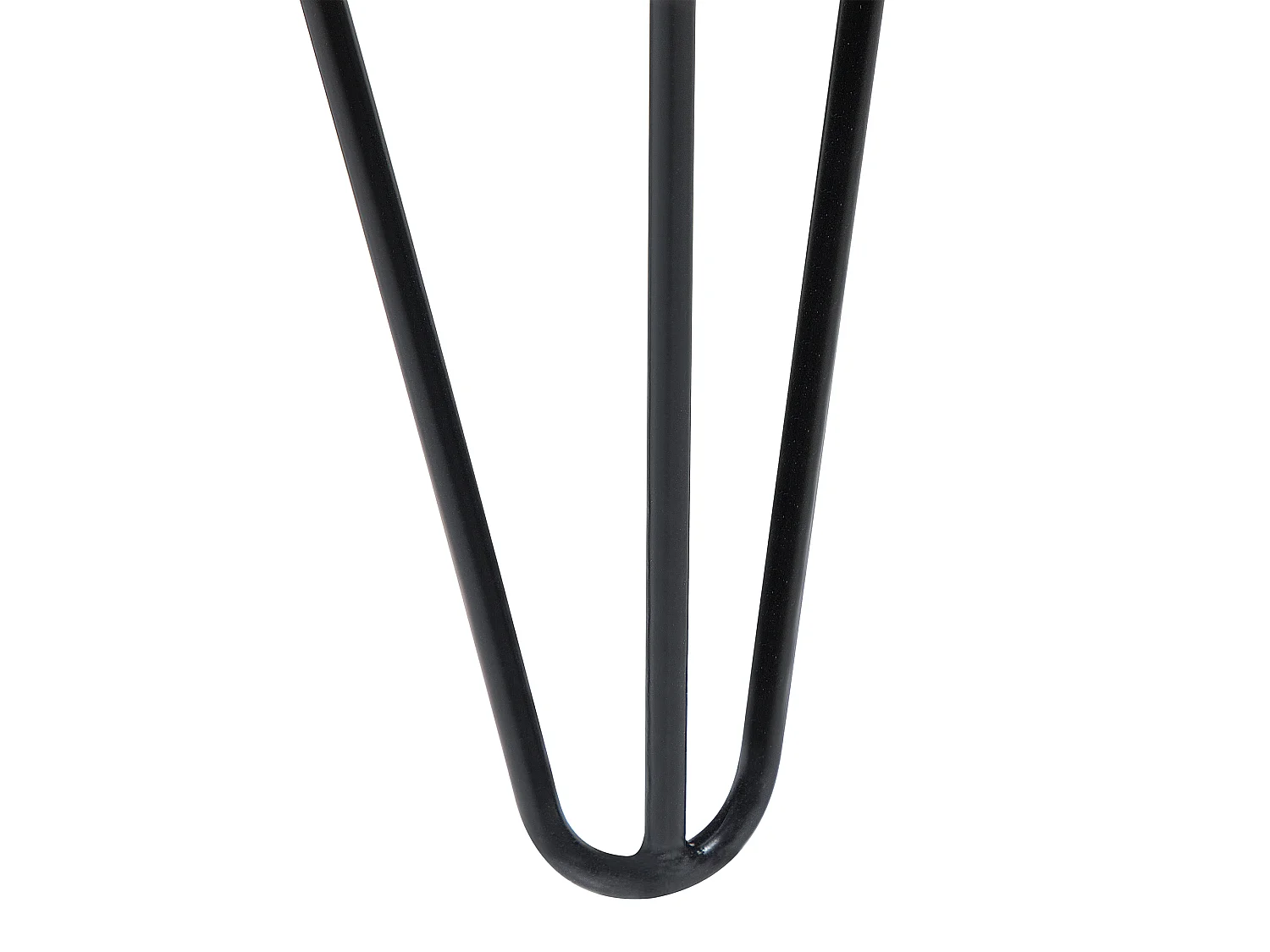 Table de nuit à 2 tiroirs ARVIN Marron/blanc