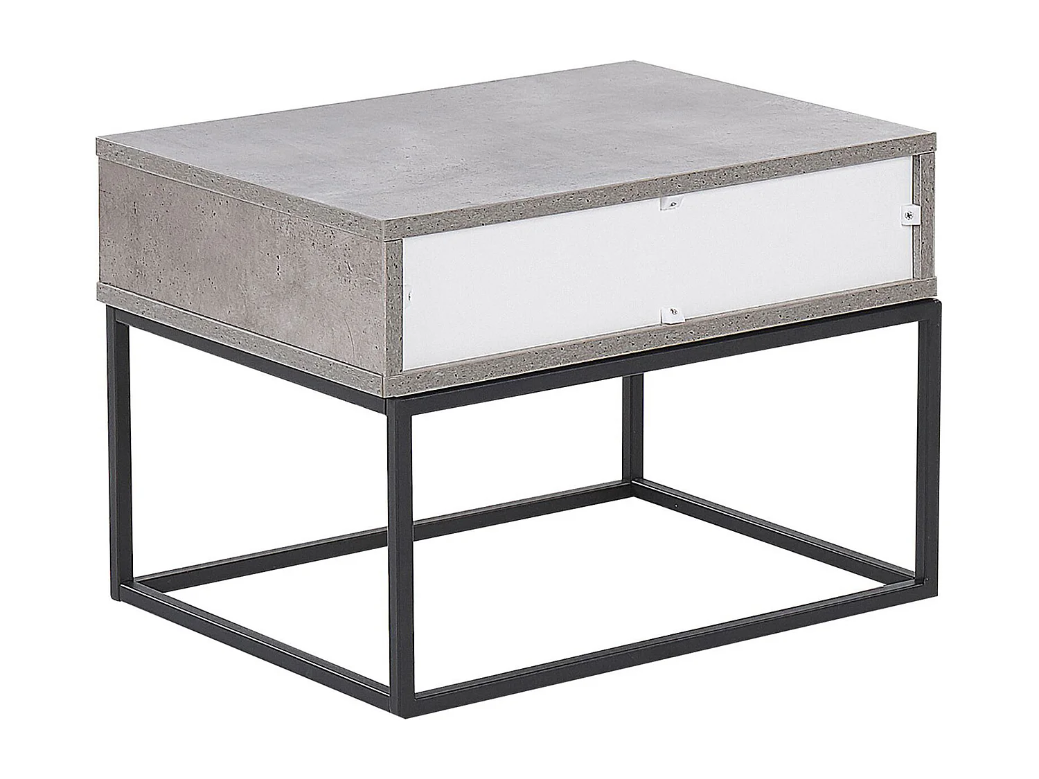 Table de nuit à 1 tiroir CAIRO Gris clair