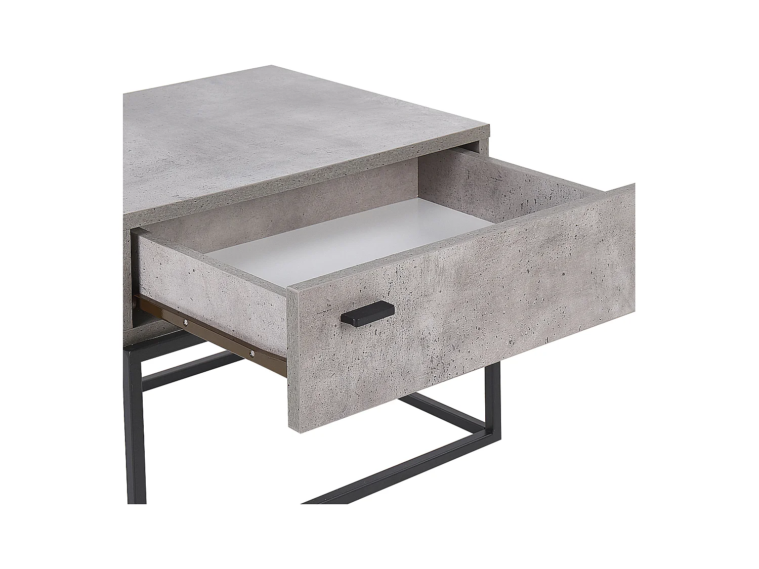 Table de nuit à 1 tiroir CAIRO Gris clair