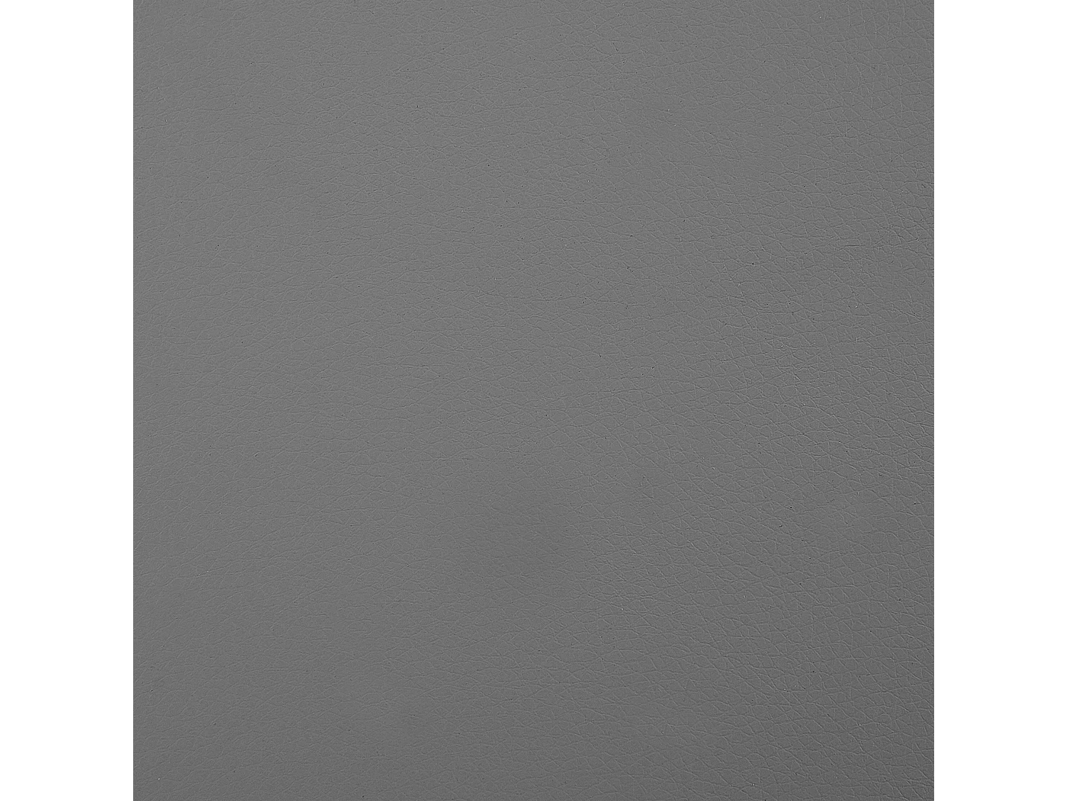 Table de nuit à 2 tiroirs ESSONNE Cuir PU Gris