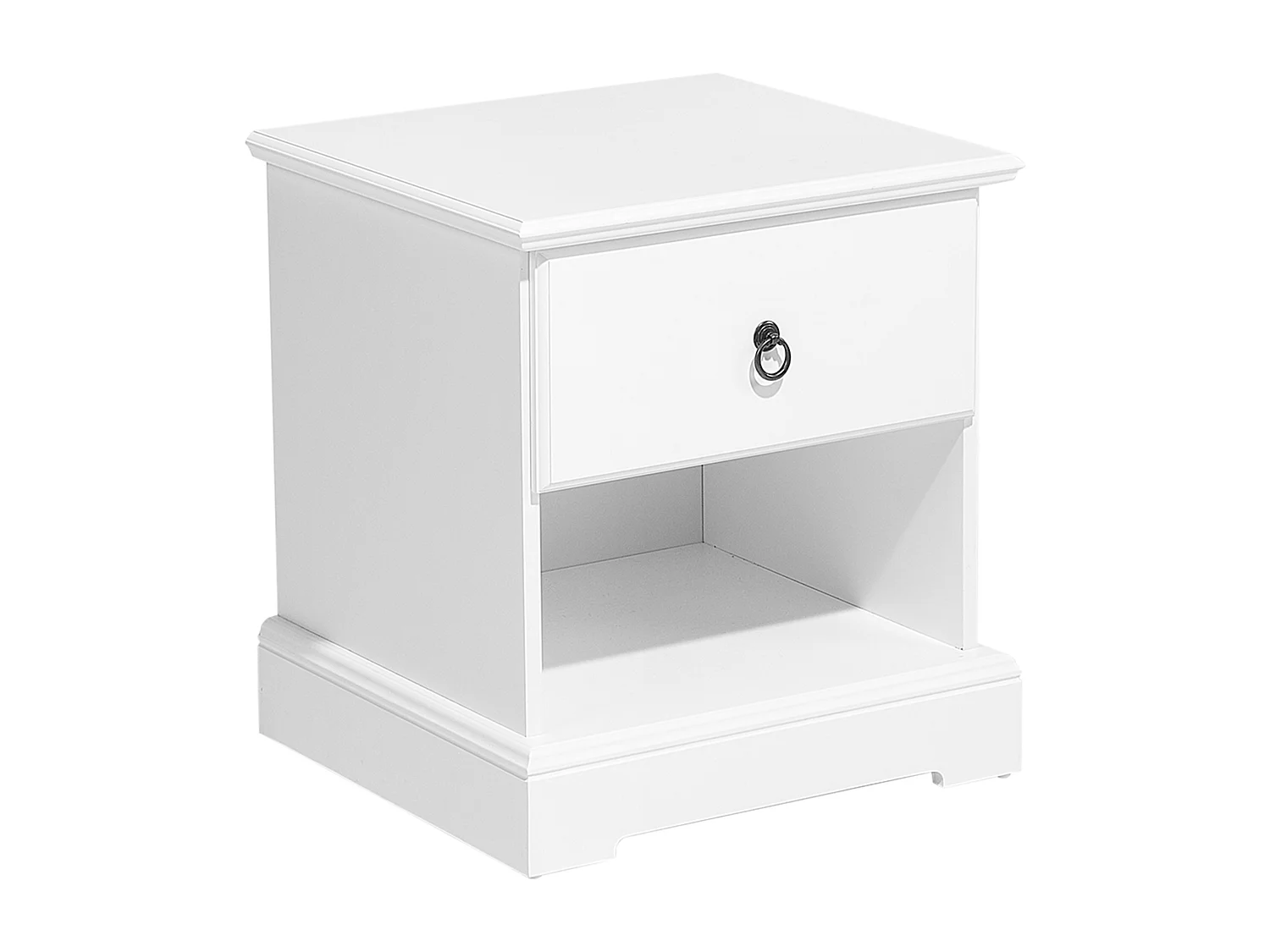 Table de nuit à 1 tiroir GILBERT Blanc