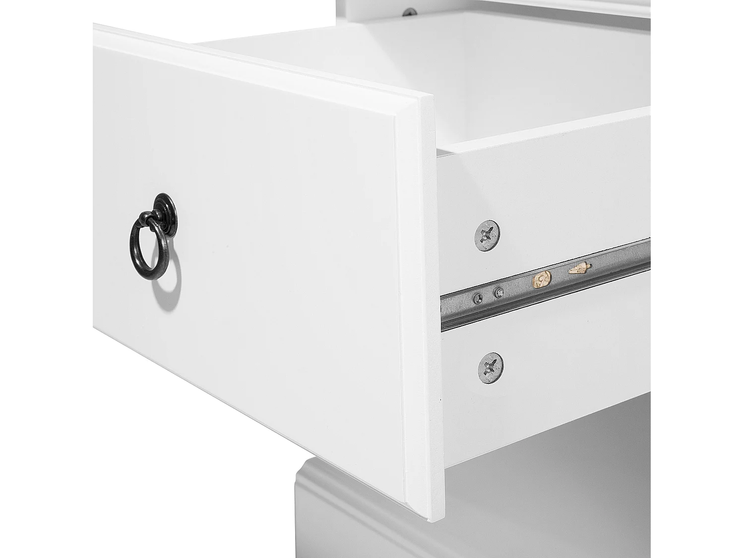 Table de nuit à 1 tiroir GILBERT Blanc