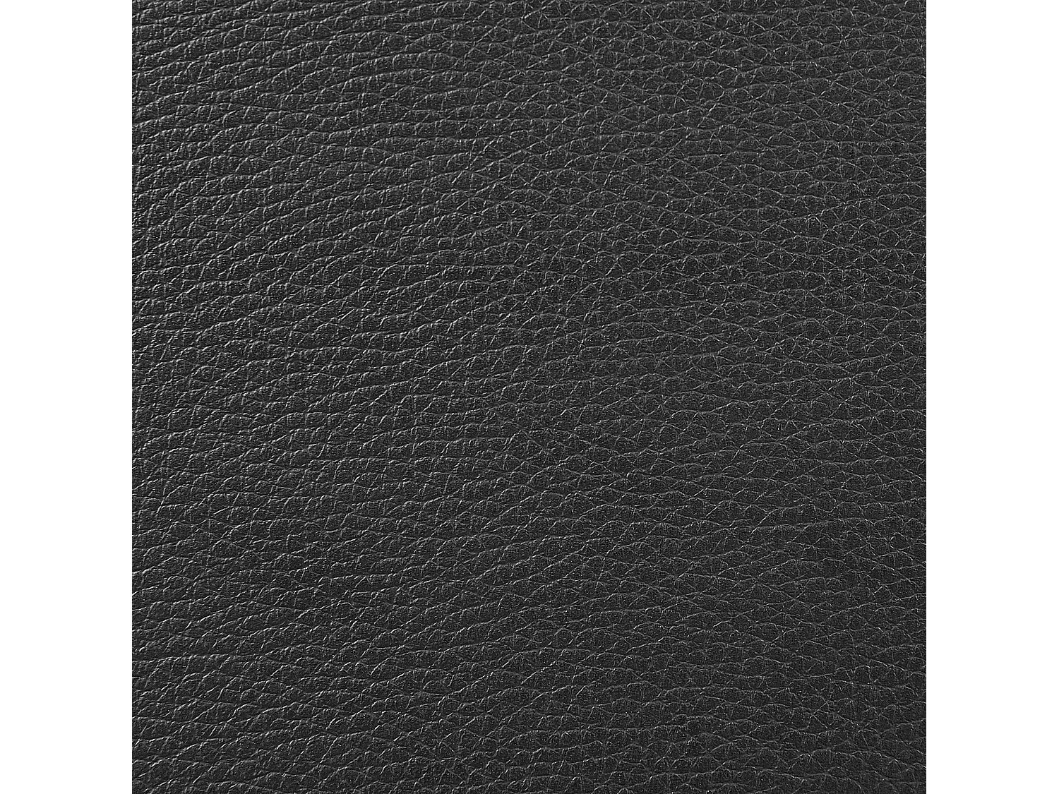 Comodino 2 cassetti SEZANNE Pelle sintetica Nero