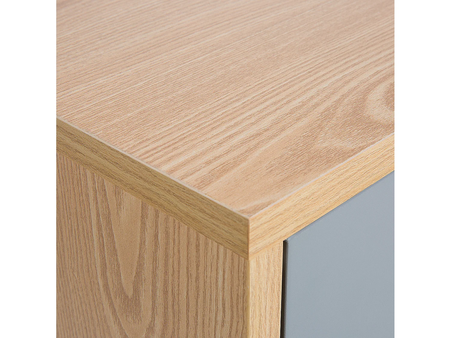 Table de nuit à 1 tiroir ARVADA Marron clair