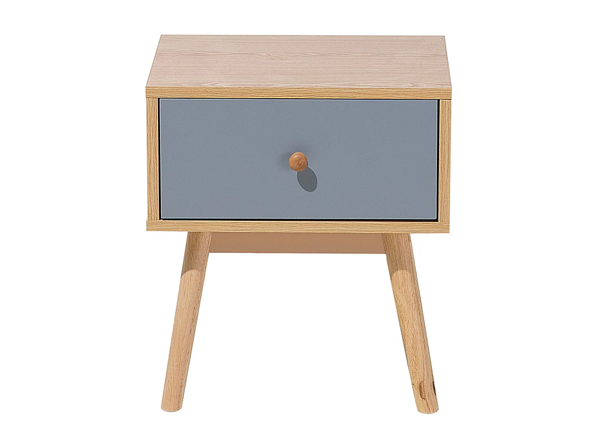 Nachtkastje met 1 lade ARVADA Lichtbruin