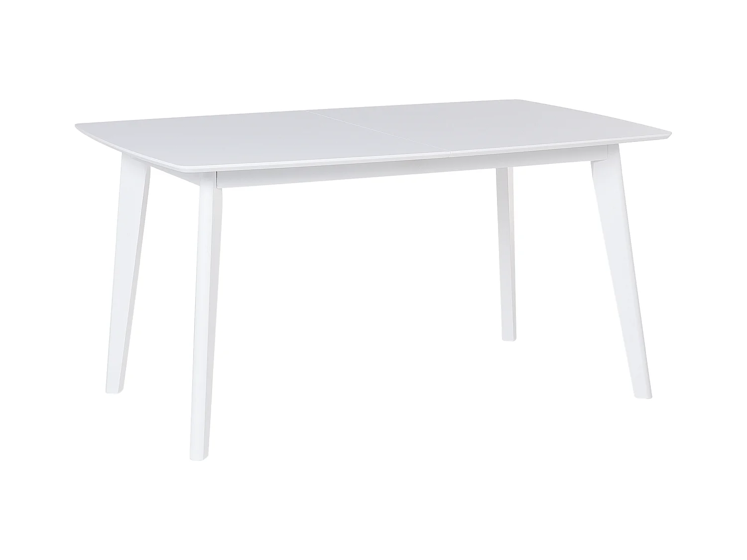 Mesa de comedor extensible SANFORD Blanco 150/195 cm 90 cm