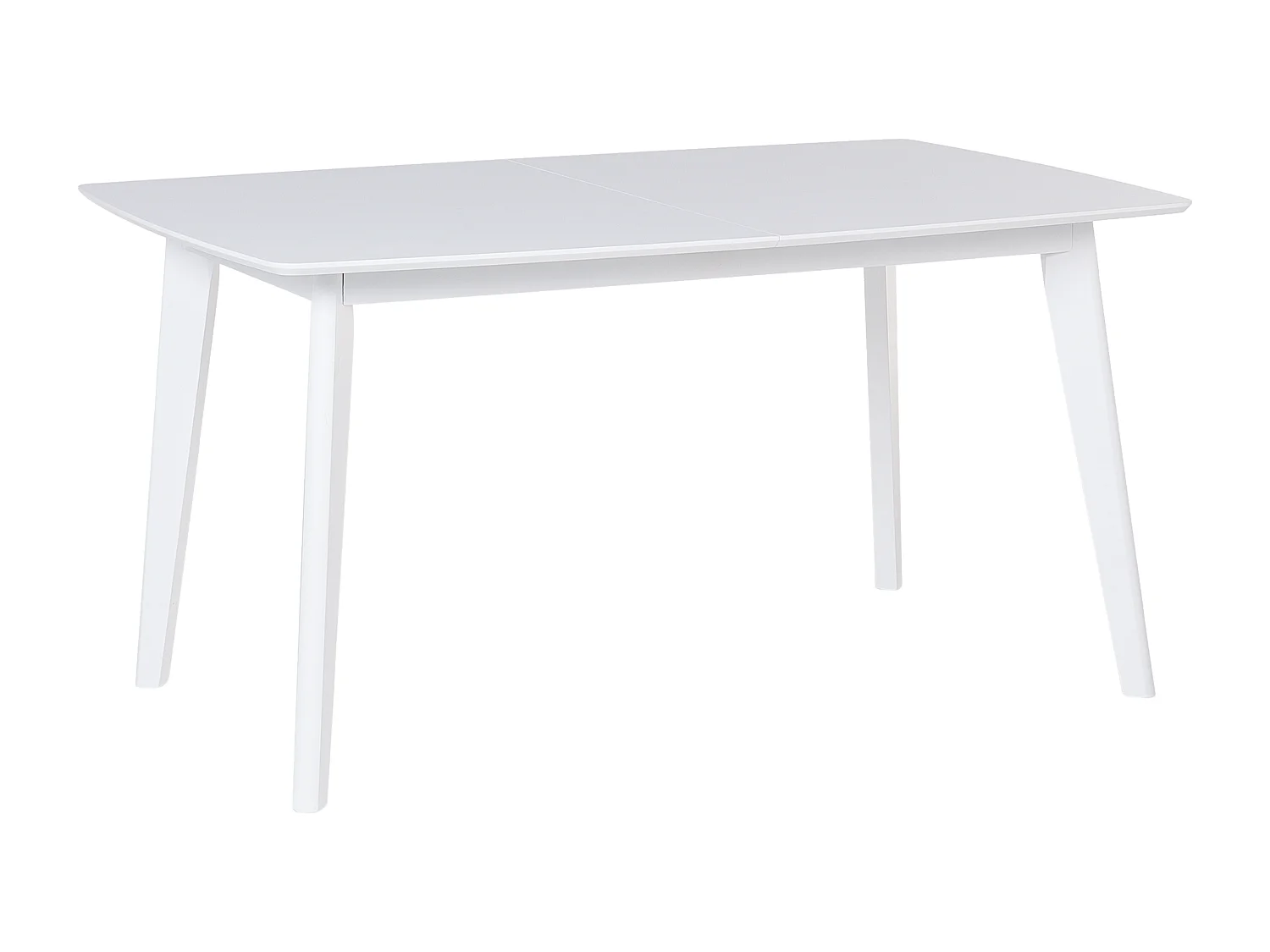Table de salle à manger extensible SANFORD Blanc 150/195 cm 90 cm