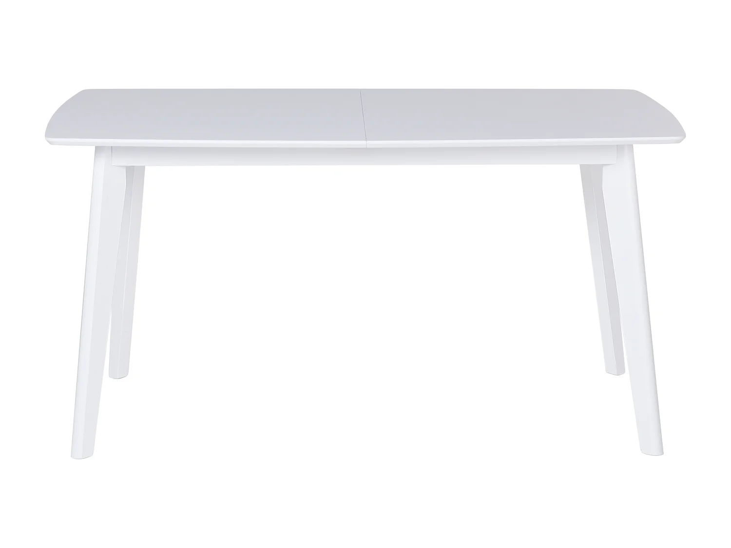 Table de salle à manger extensible SANFORD Blanc 150/195 cm 90 cm