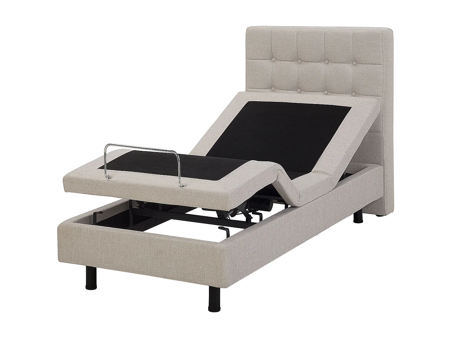 Verstelbaar bed Stof DUKE 80 x 200 cm Beige