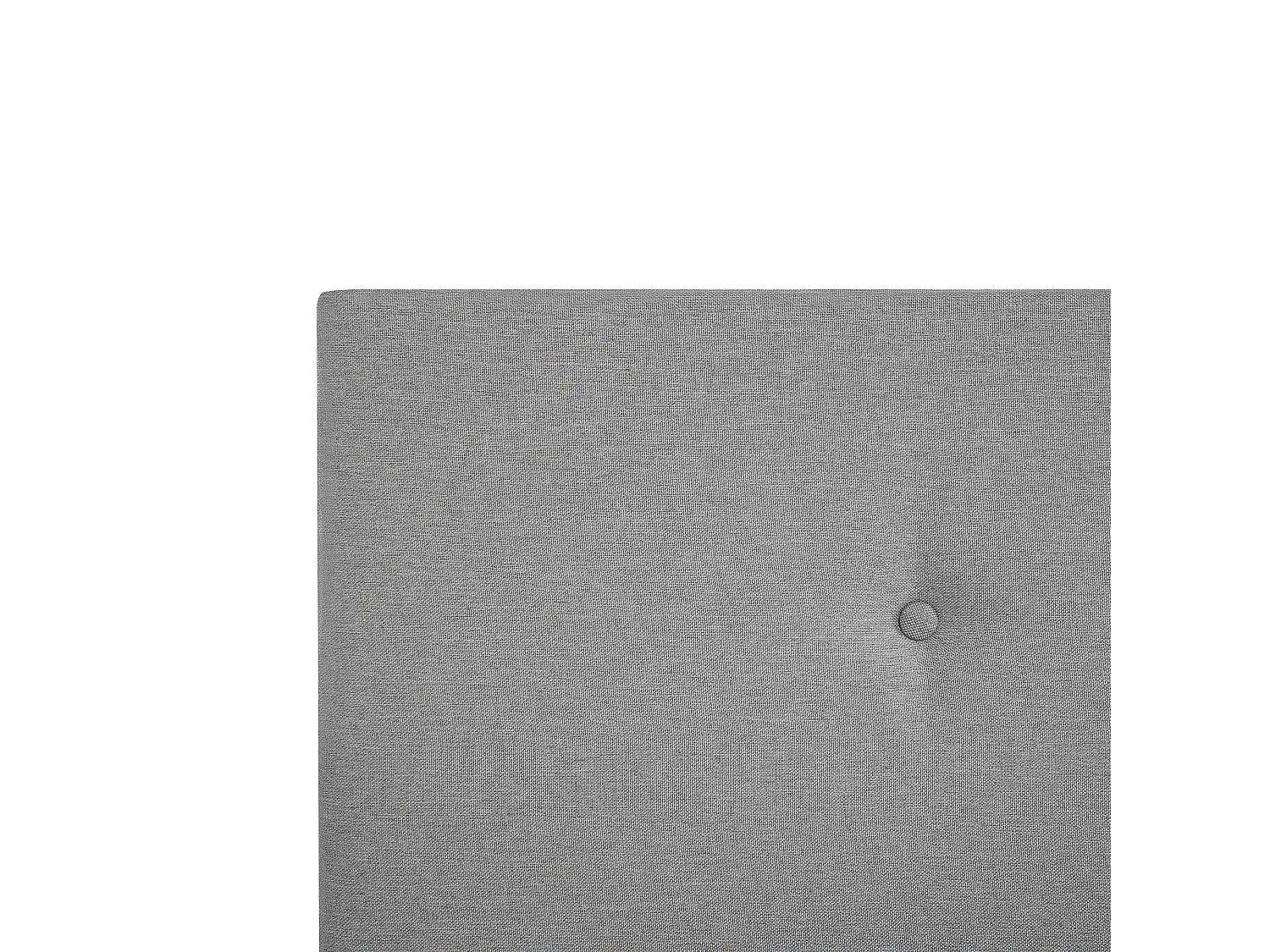 Boxspring Stof CONSUL 160 x 200 cm Lichtgrijs