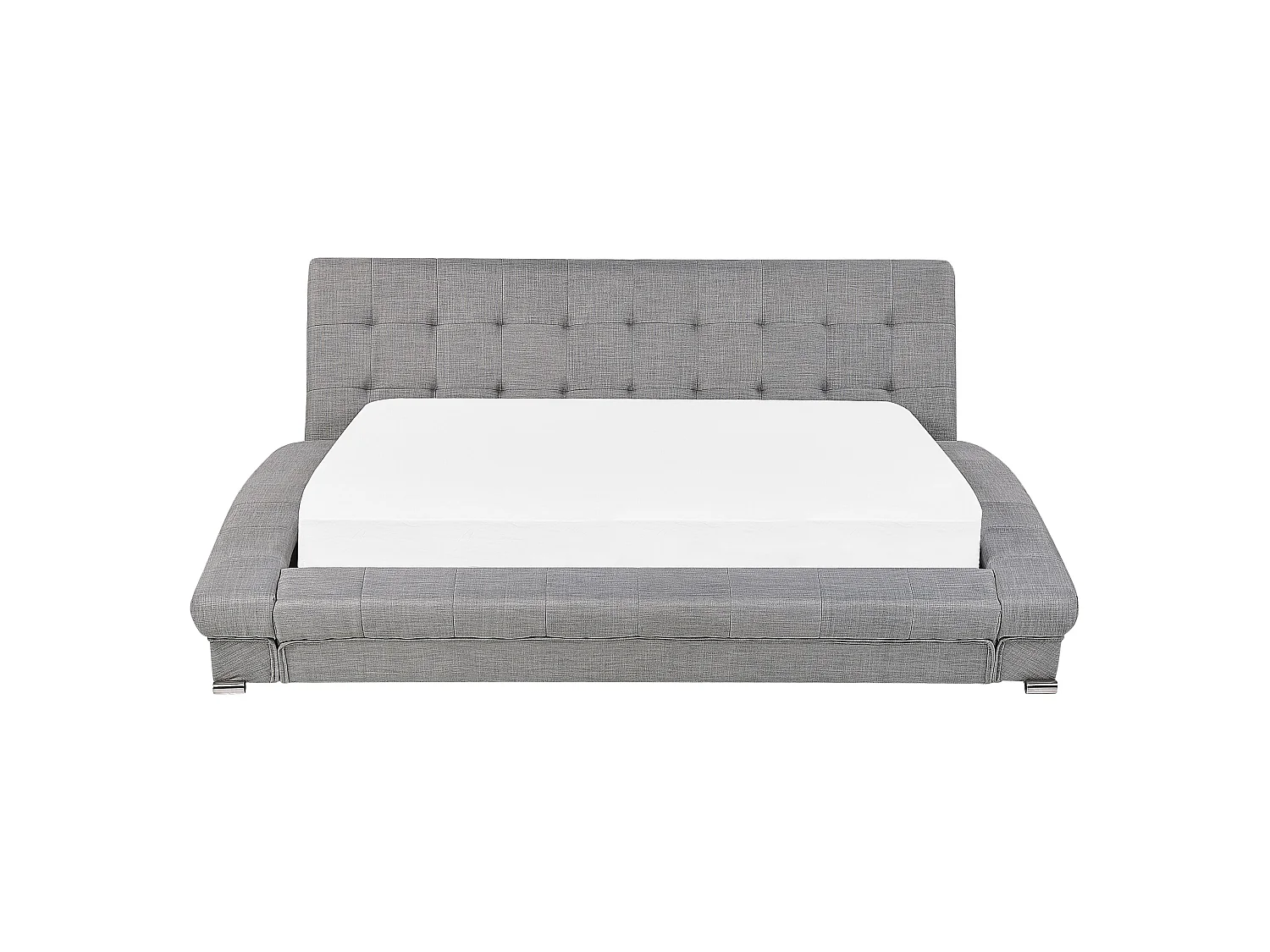 Waterbed Fabric LILLE 160 x 200 cm (EU King Size) Grey