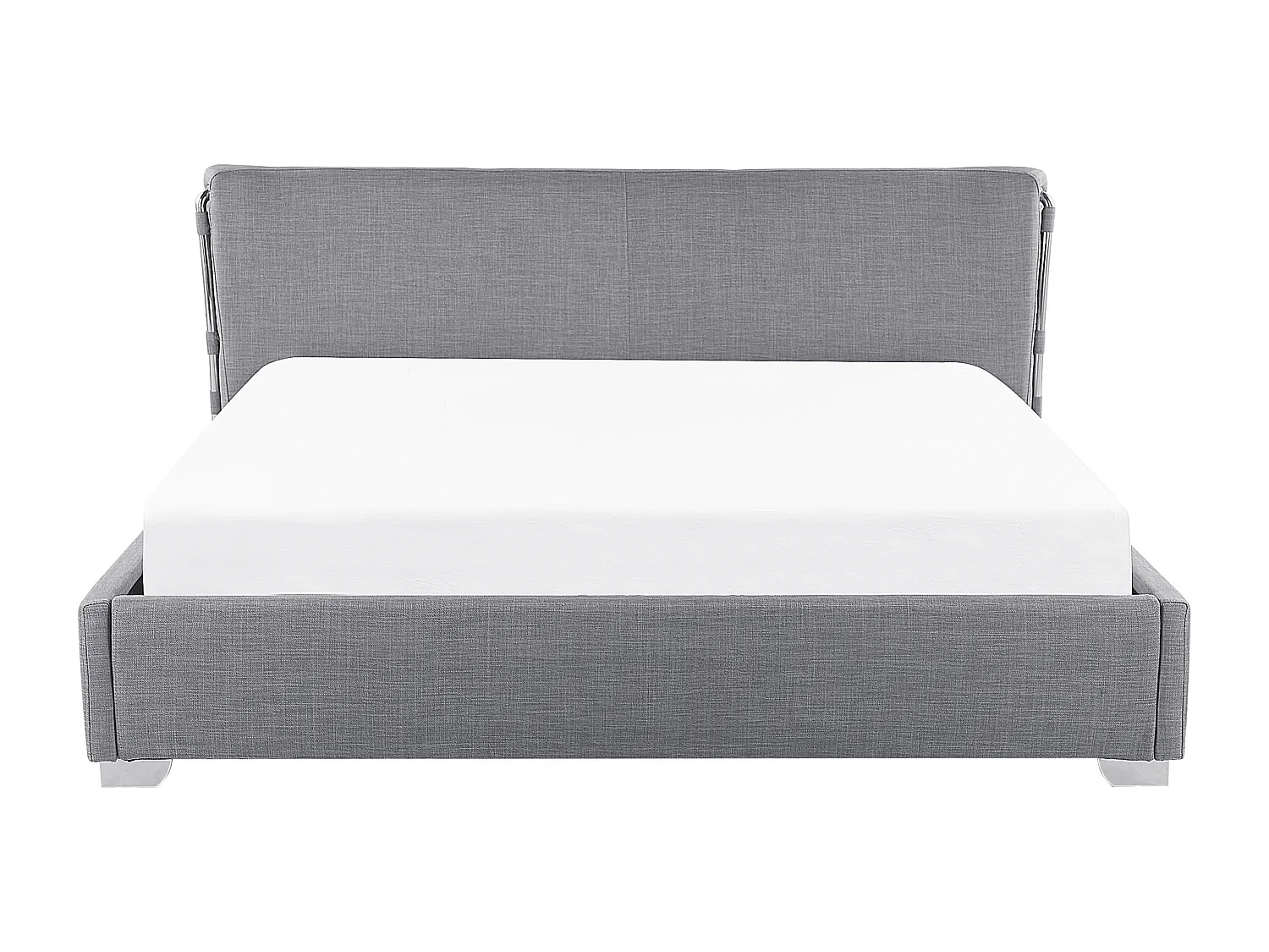 Wasserbett Stoff PARIS 160 x 200 cm Grau