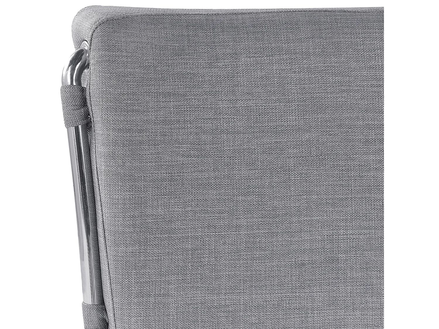 Lit à eau Tissu PARIS 160 x 200 cm Gris