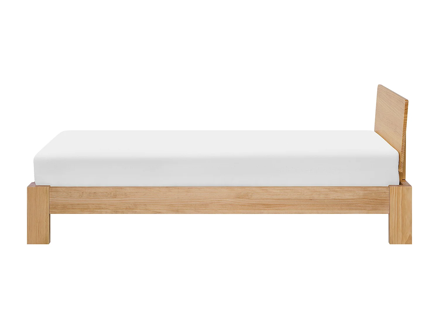 Bed hout lichtbruin 90 x 200 cm ROYAN