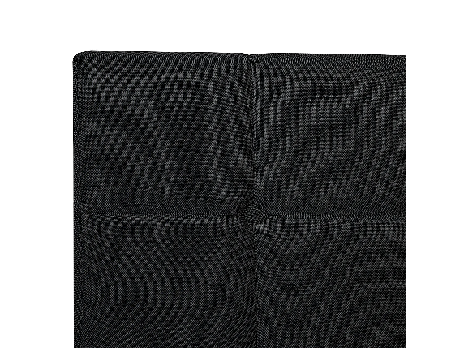 Boxspring Stof ADMIRAL 160 x 200 cm Zwart