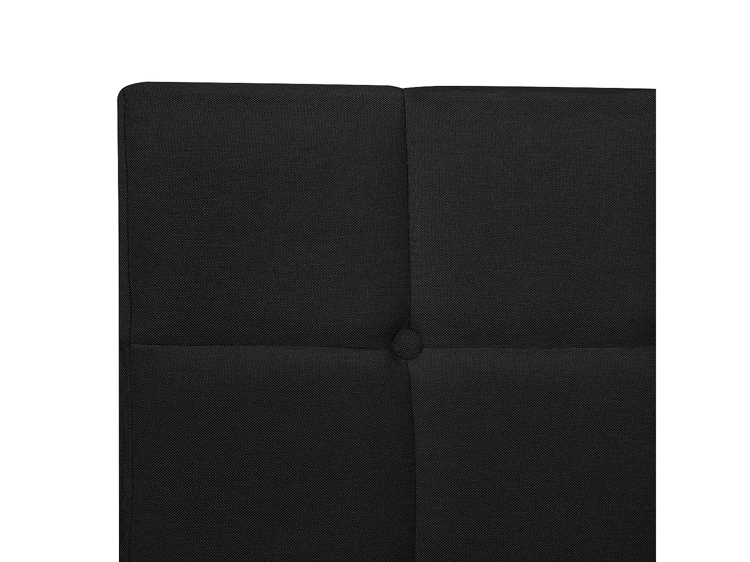 Boxspring Stof ADMIRAL 160 x 200 cm Zwart