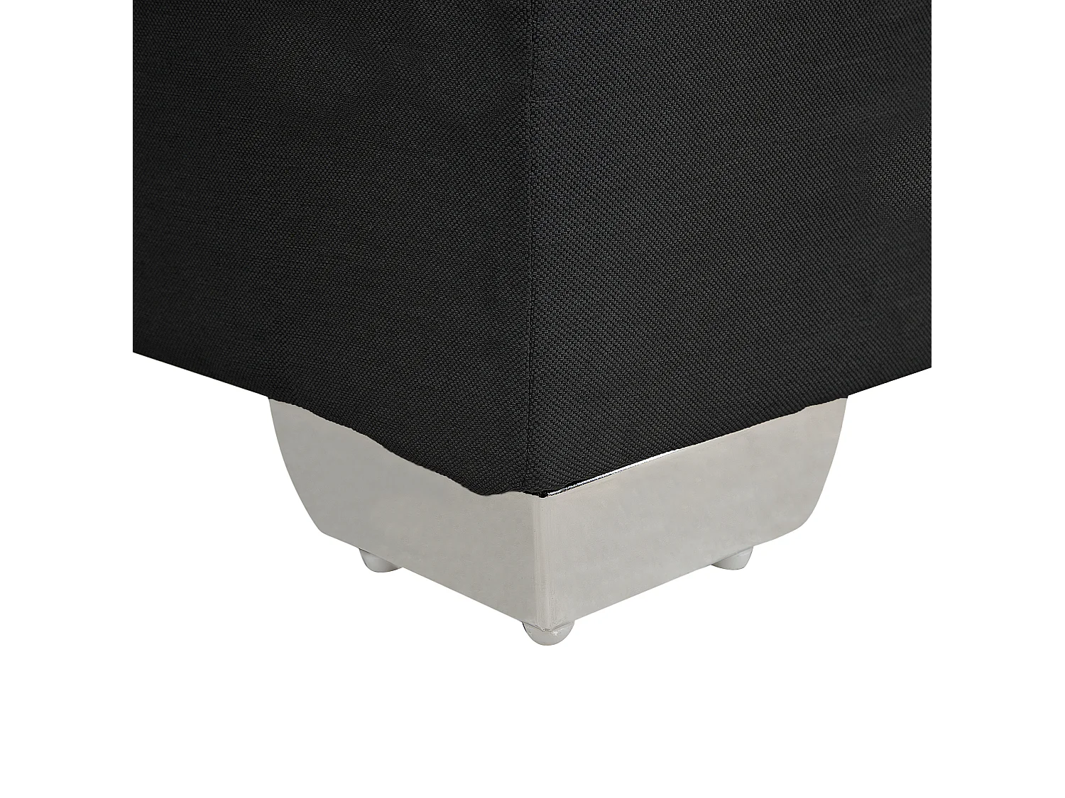 Boxspring Stof ADMIRAL 160 x 200 cm Zwart