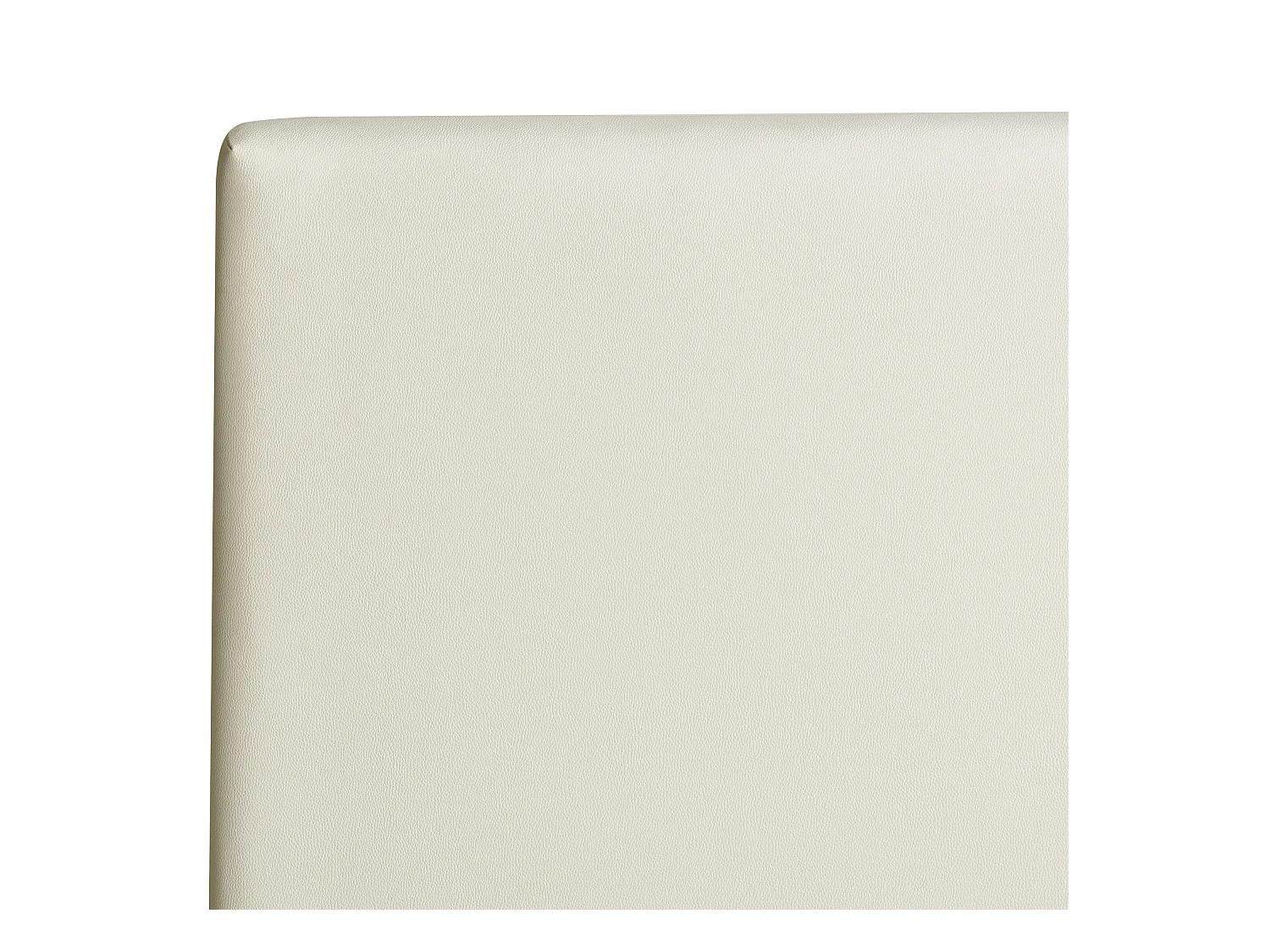 Letto ad acqua Pelle sintetica ZEN 160 x 200 cm Bianco