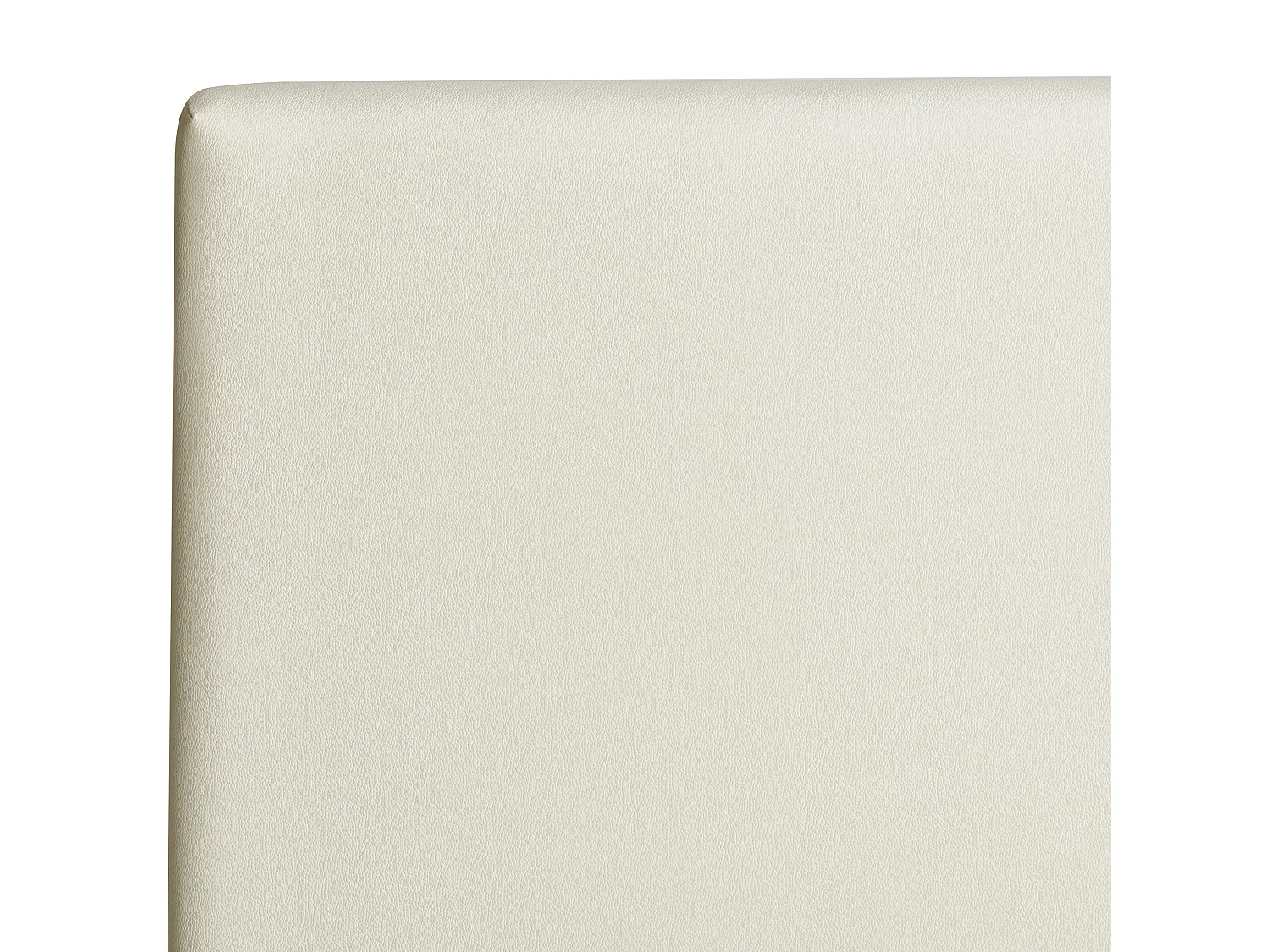 Letto ad acqua Pelle sintetica ZEN 160 x 200 cm Bianco