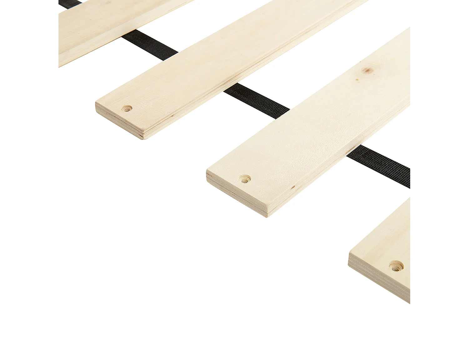 Lit avec sommier Tissu AMBASSADOR 90 x 200 cm Noir