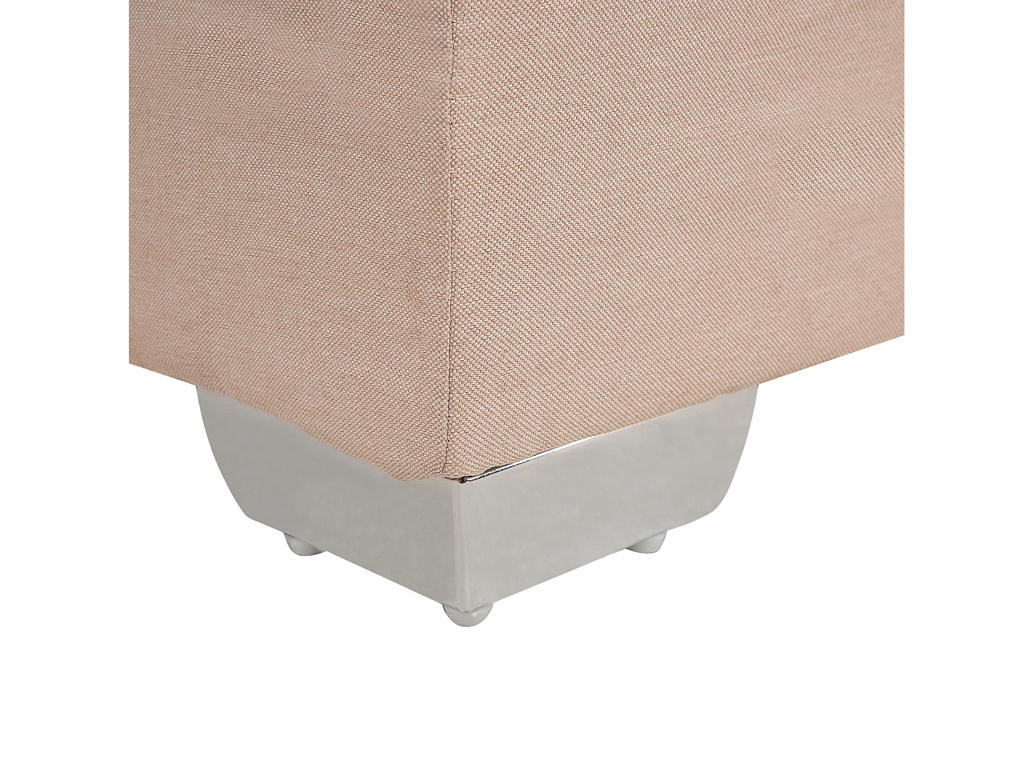 Lit Boxspring Tissu ADMIRAL 180 x 200 cm Beige sable