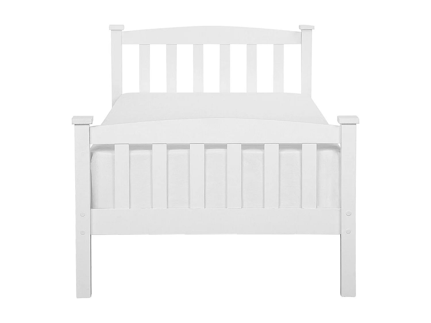 Bed hout wit 90 x 200 cm GIVERNY