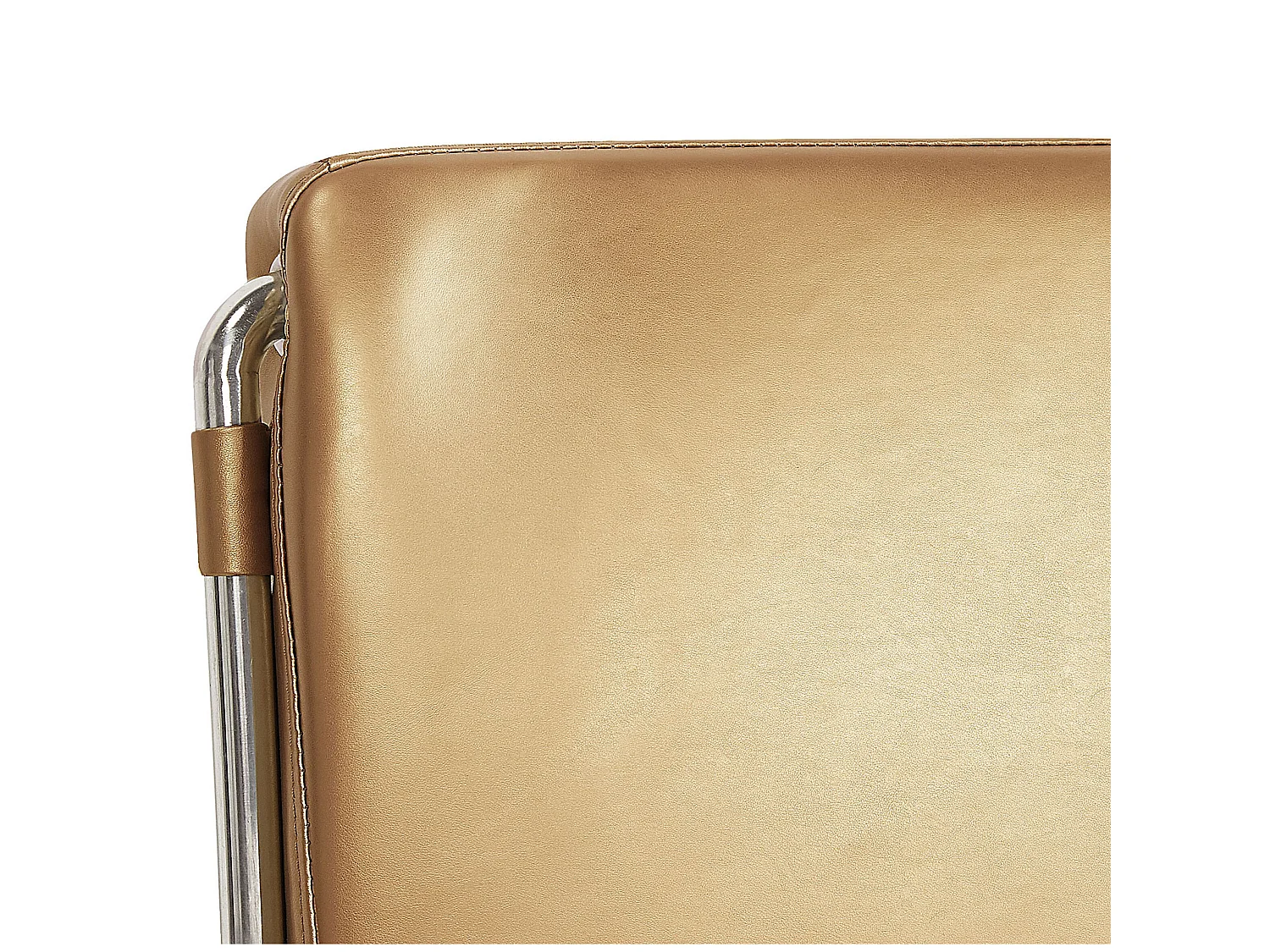 Waterbed Leather PARIS 160 x 200 cm (EU King Size) Gold