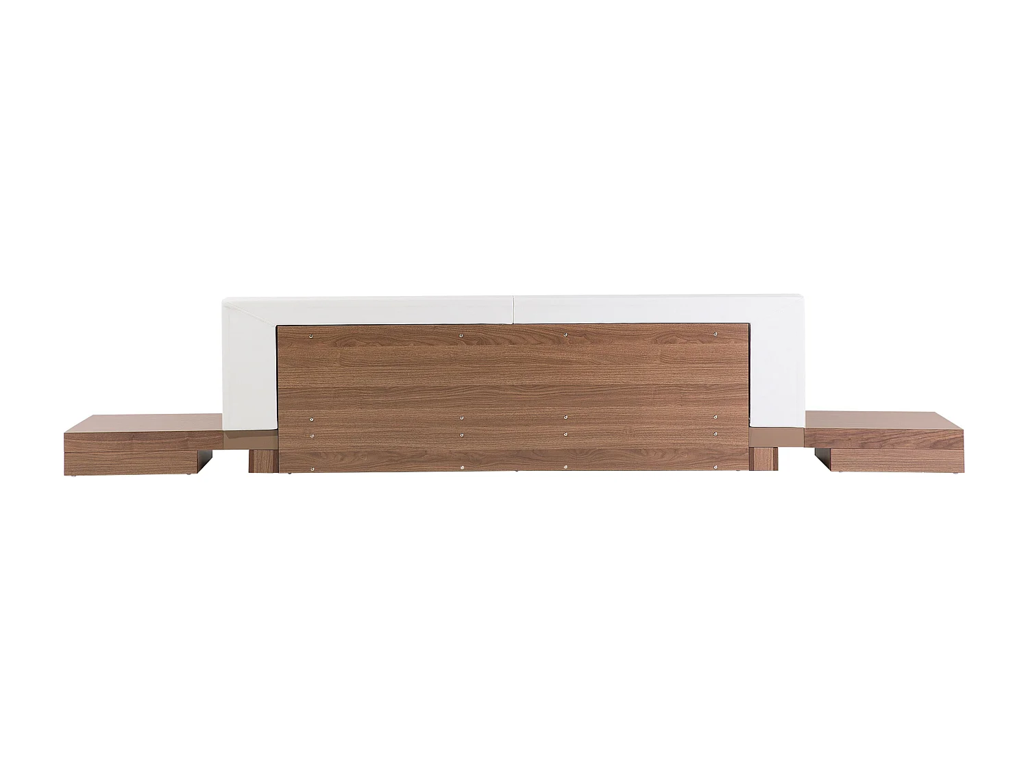 Wasserbett Kunstleder ZEN 180 x 200 cm Braune Esche