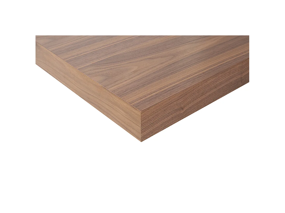 Wasserbett Kunstleder ZEN 180 x 200 cm Braune Esche