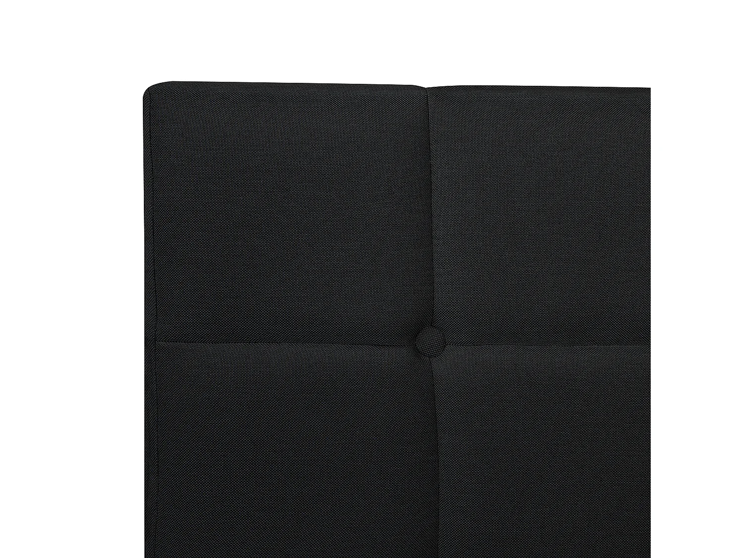 Boxspring Stof ADMIRAL 140 x 200 cm Zwart