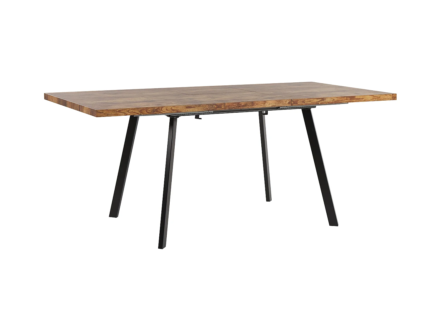 Tavolo da pranzo estensibile HARLOW Marrone scuro 140/180 cm 90 cm