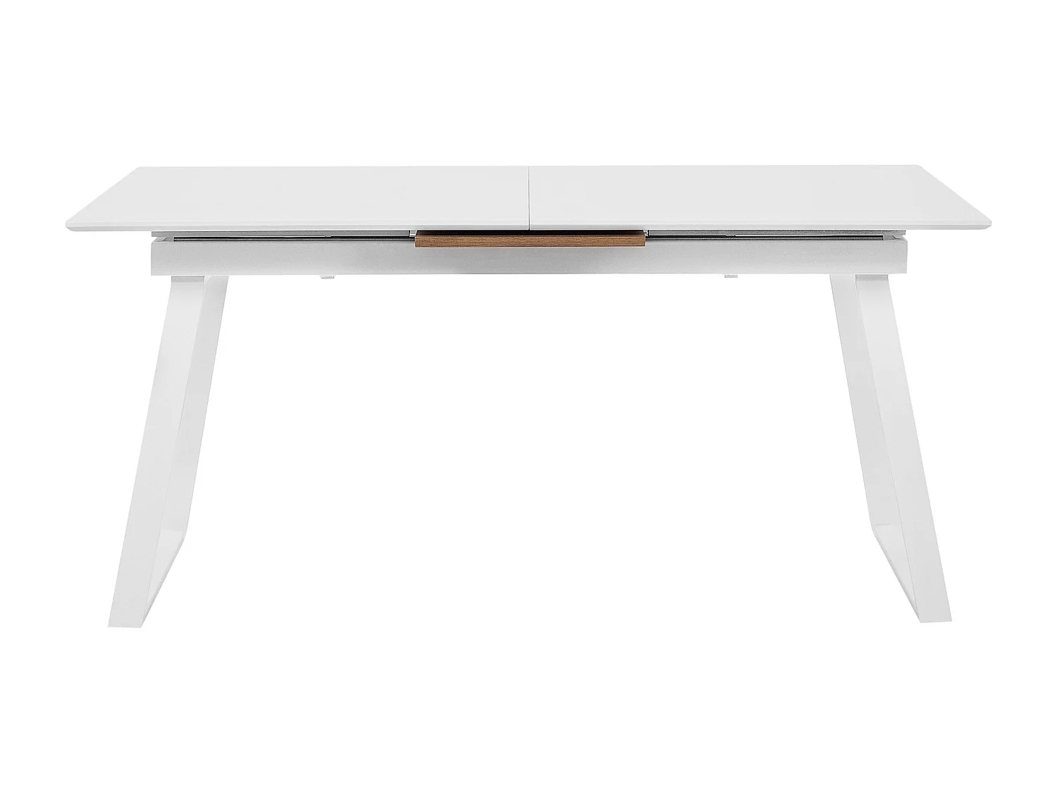 Tavolo da pranzo estensibile KALUNA Bianco 160/200 cm 90 cm