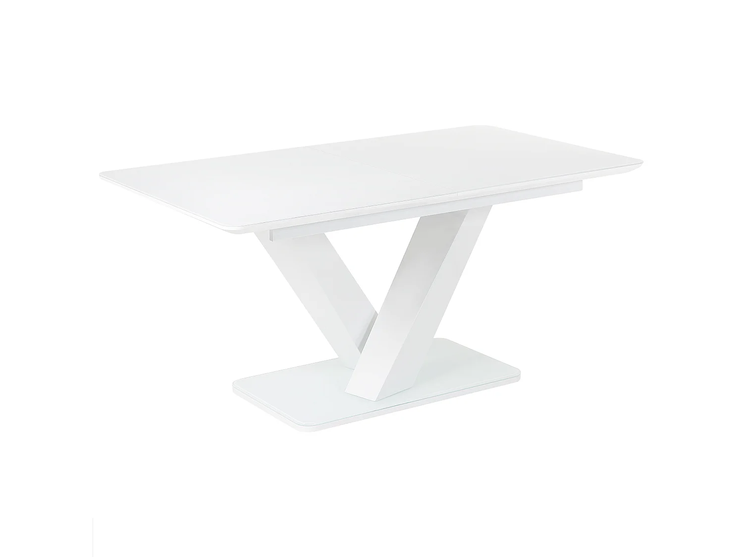 Tavolo da pranzo estensibile SALTUM Bianco 160/200 cm 90 cm