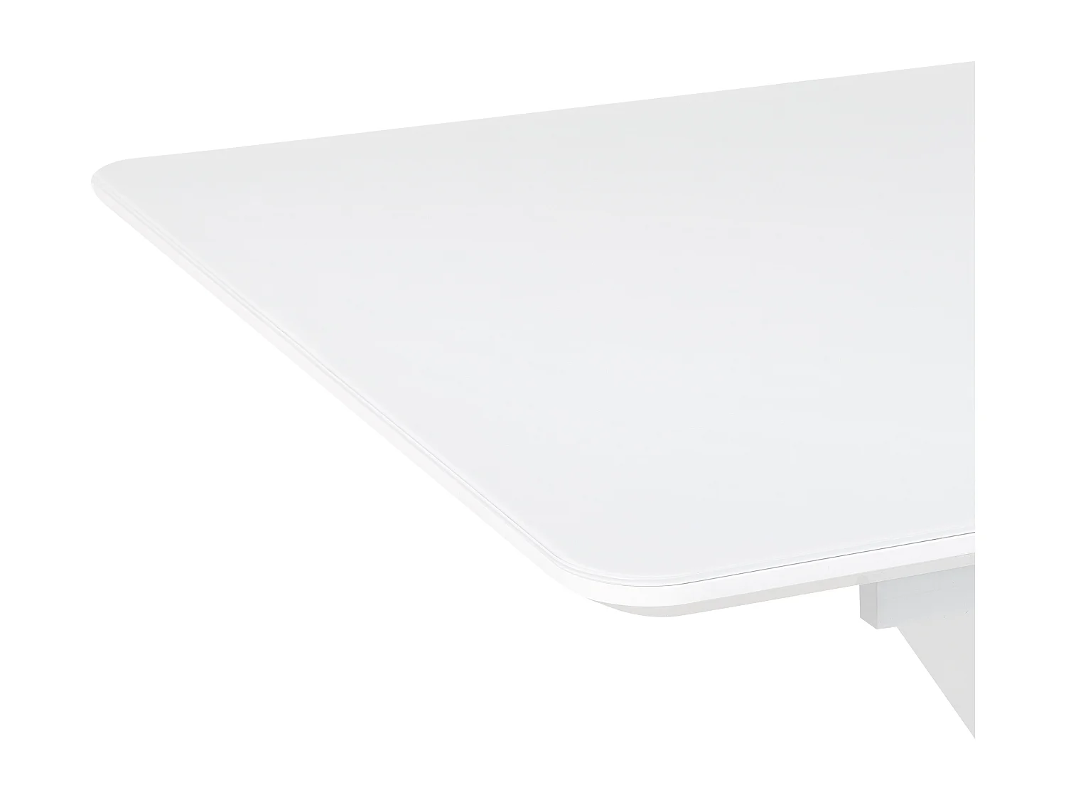 Tavolo da pranzo estensibile SALTUM Bianco 160/200 cm 90 cm