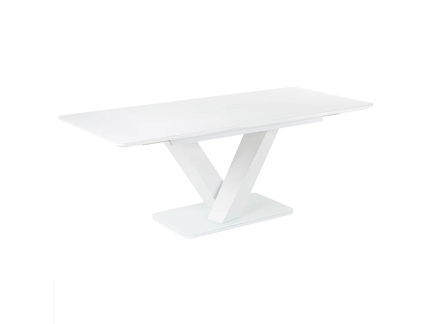 Tavolo da pranzo estensibile SALTUM Bianco 160/200 cm 90 cm