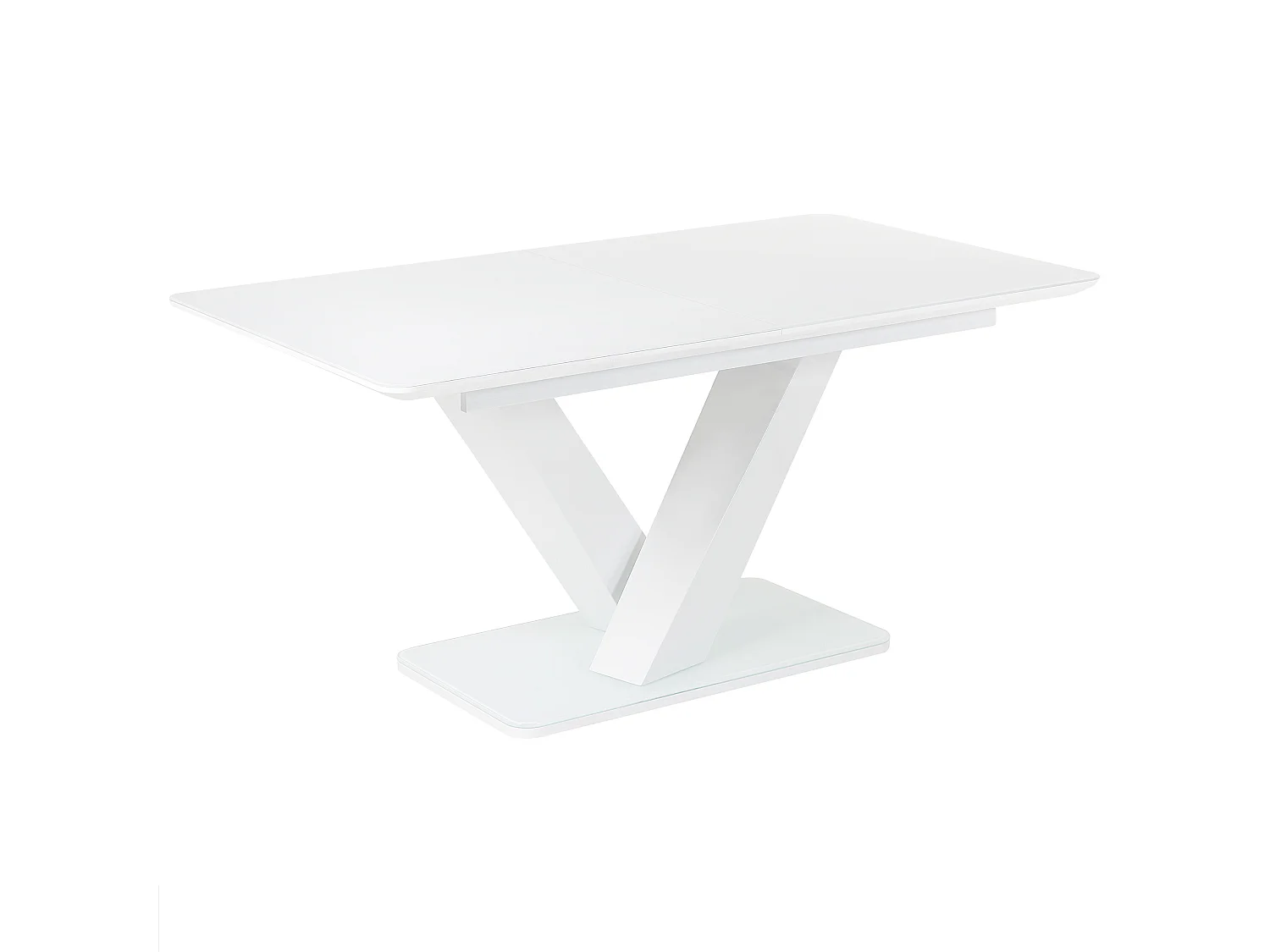 Tavolo da pranzo estensibile SALTUM Bianco 160/200 cm 90 cm