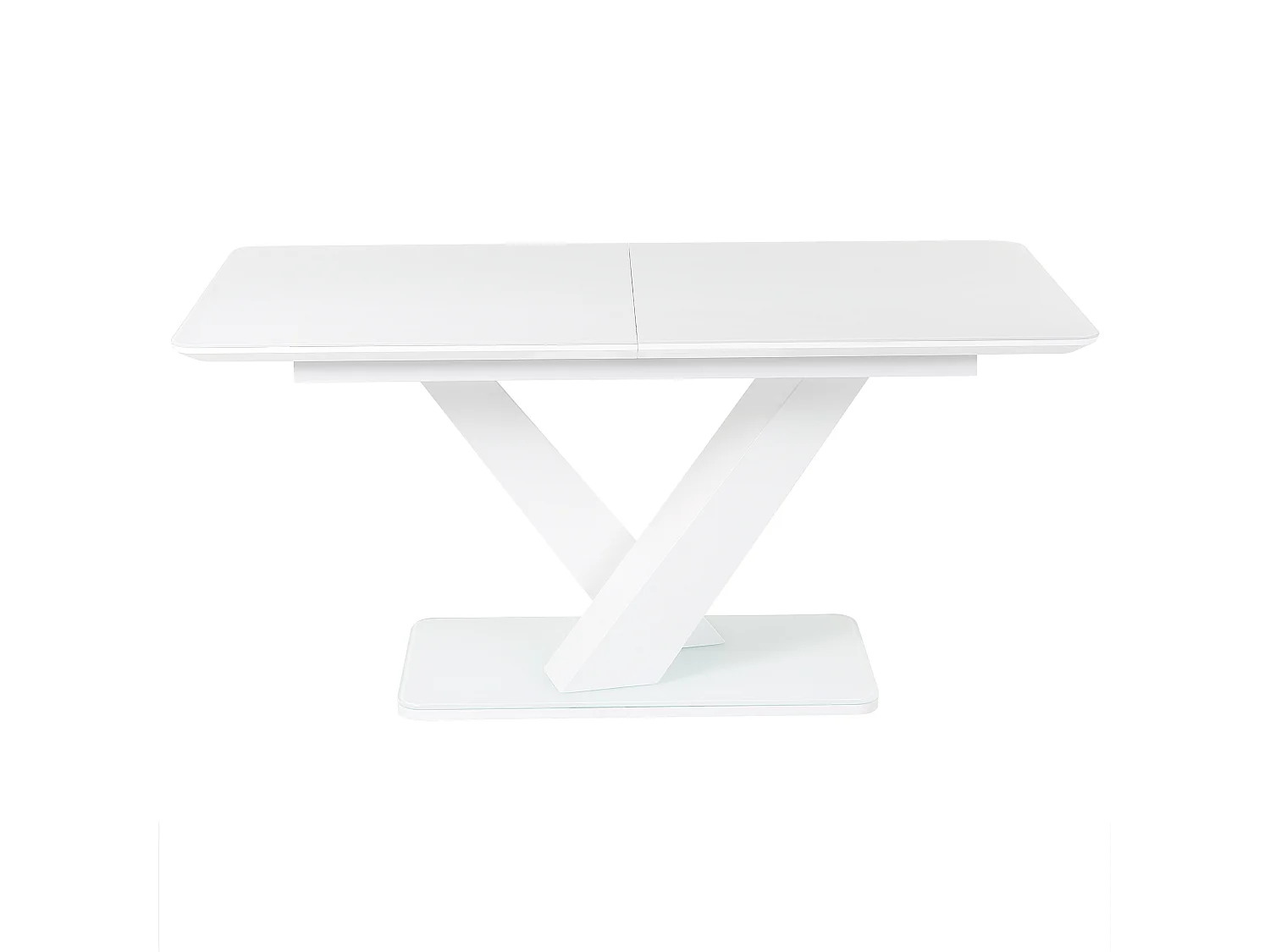 Tavolo da pranzo estensibile SALTUM Bianco 160/200 cm 90 cm