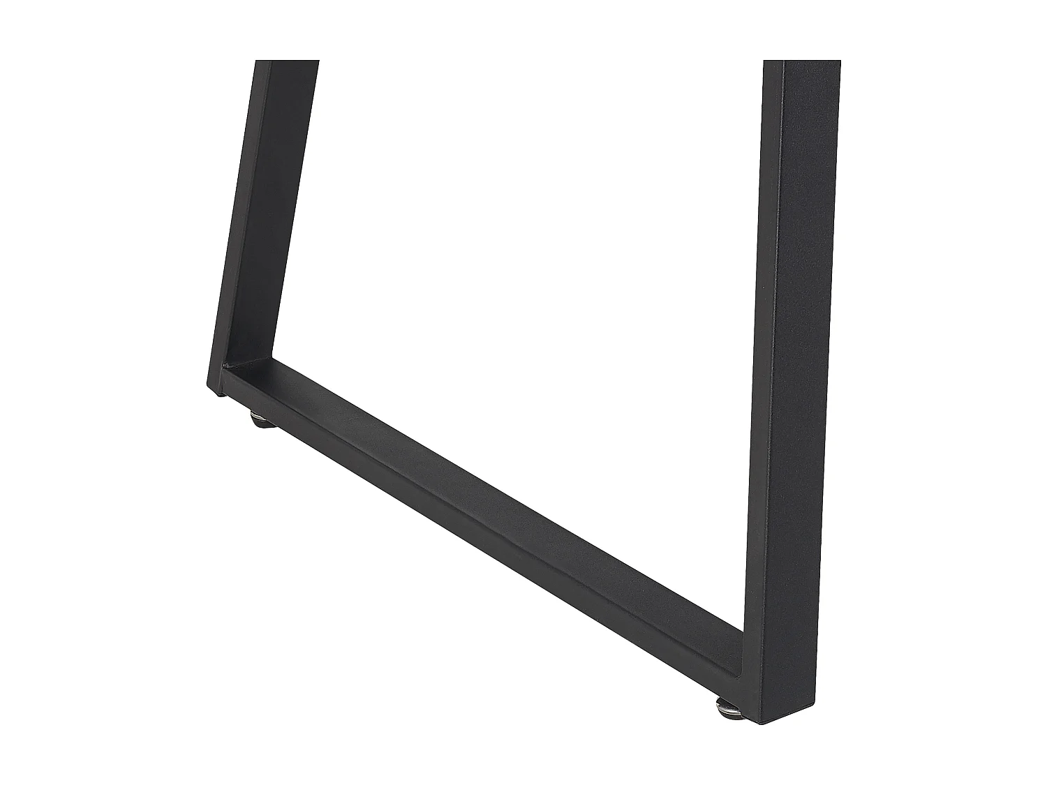 Table de salle à manger extensible TOURAN Noir 150/180 cm 90 cm