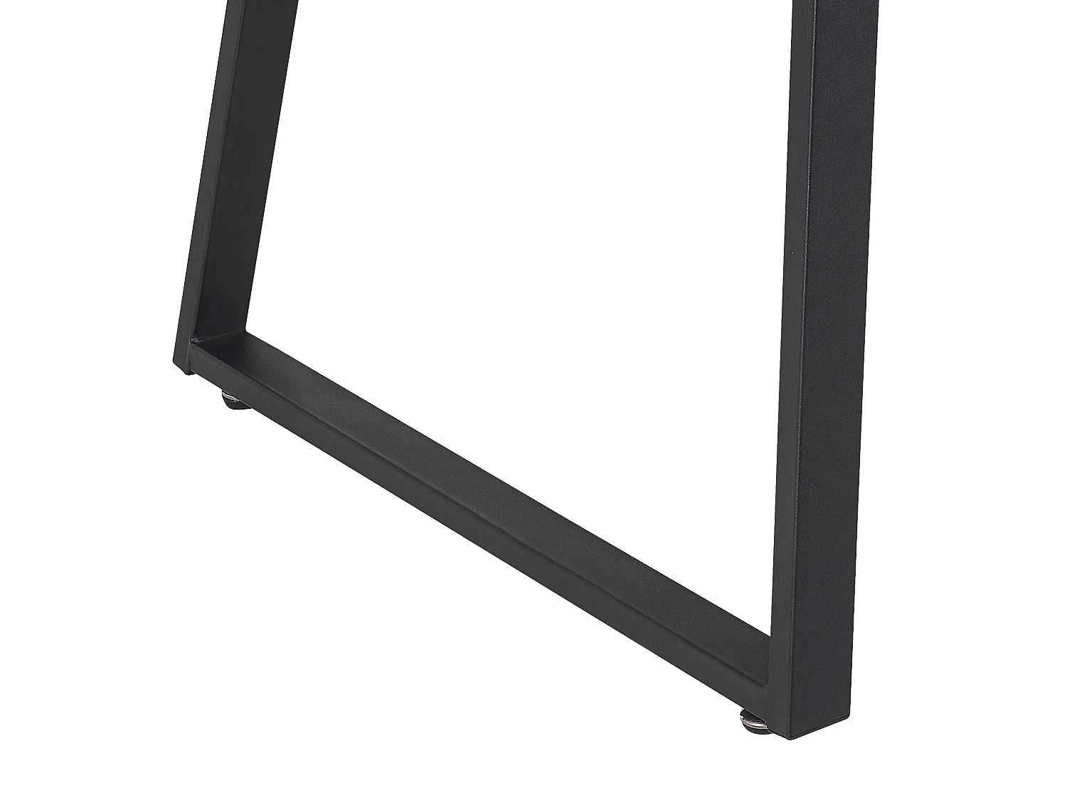 Table de salle à manger extensible TOURAN Noir 150/180 cm 90 cm